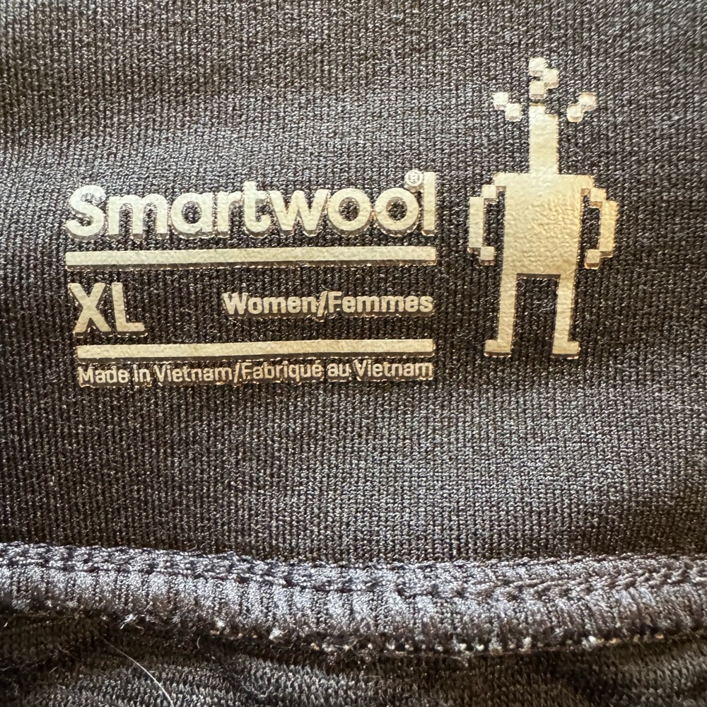 Smartwool Black and Gray Quilted Skirt - Picture 4 of 6